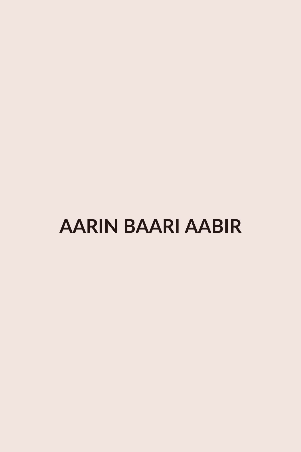 AARIN Baari - Haldi Semi Maheshwari Silk Saree