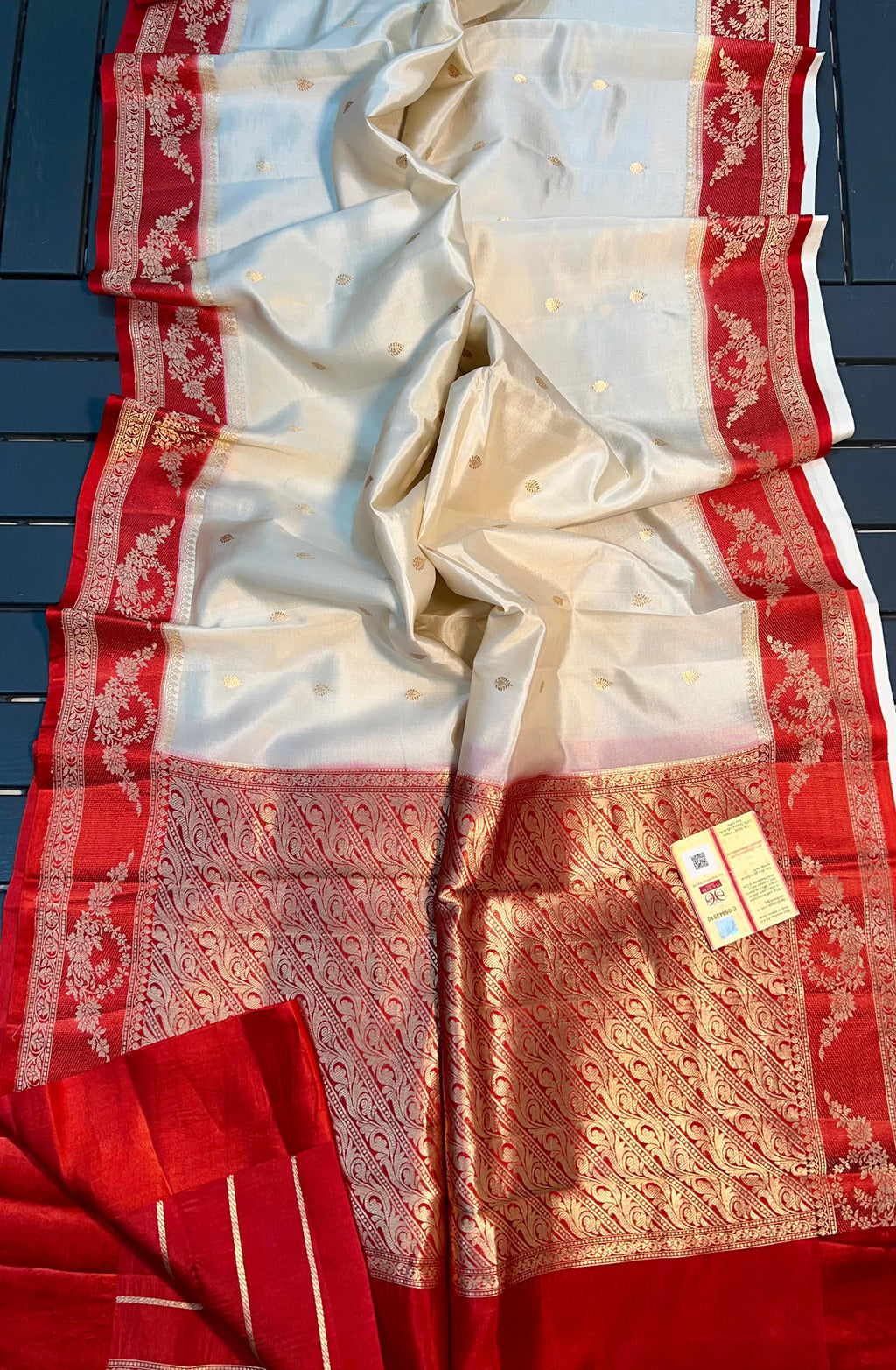 AARIN Baari - Indrani Semi Maheshwari Silk Saree