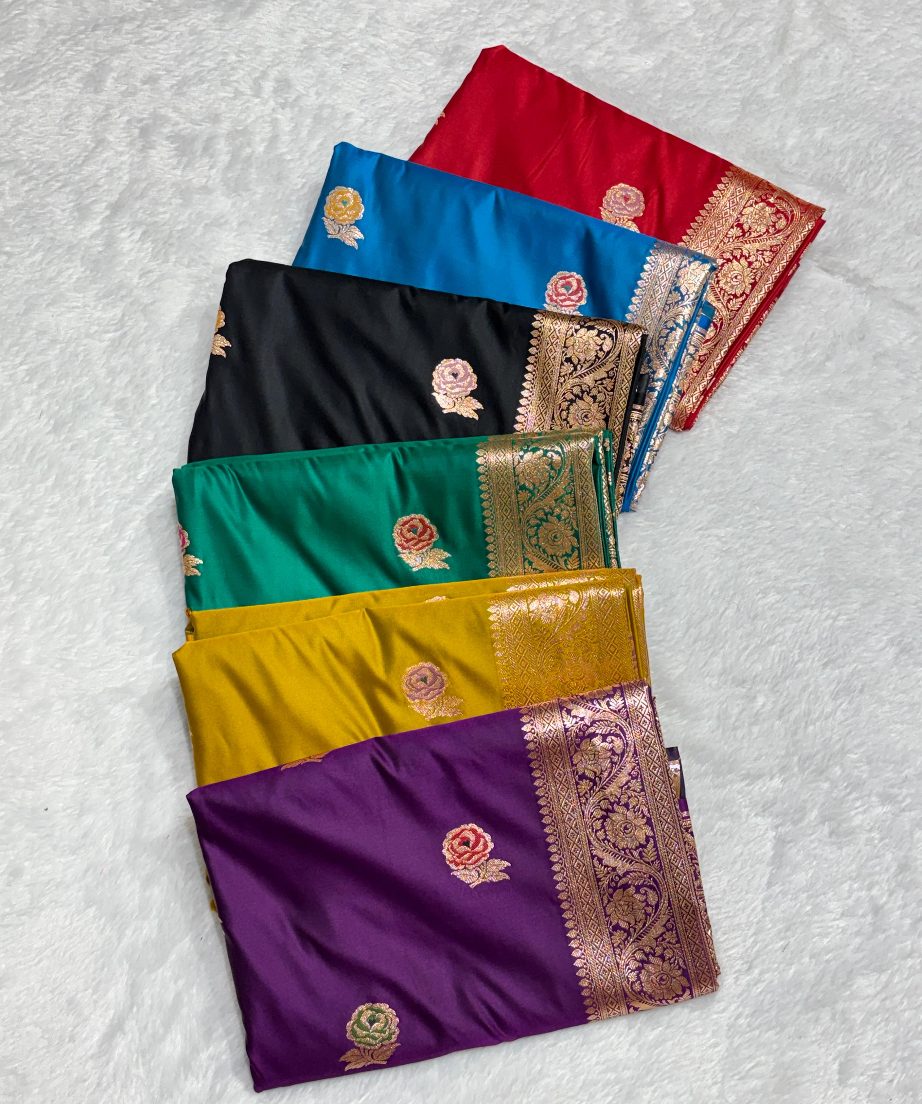 AARIN Baari - Parul Katan Silk Saree
