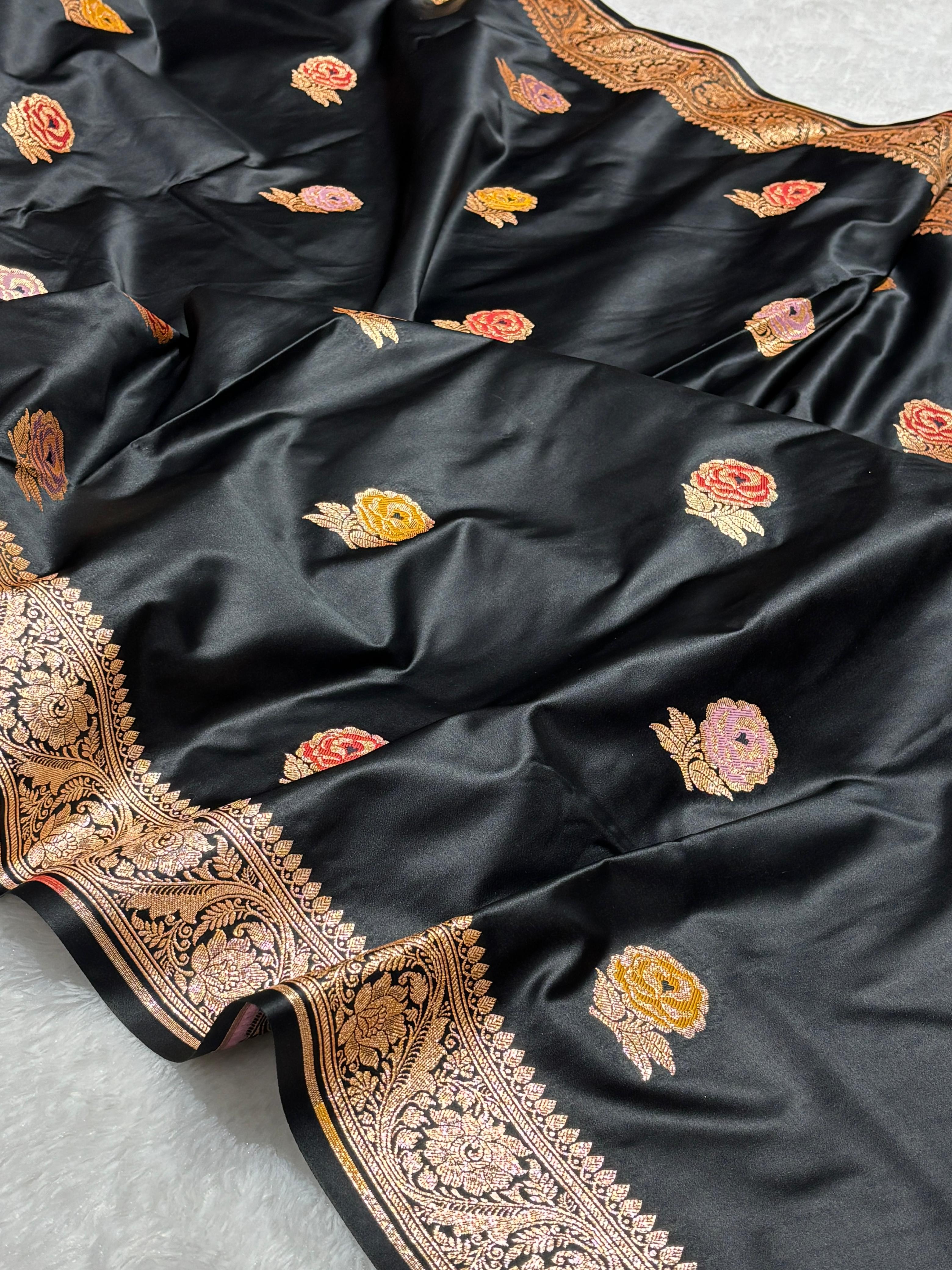 AARIN Baari - Parul Katan Silk Saree