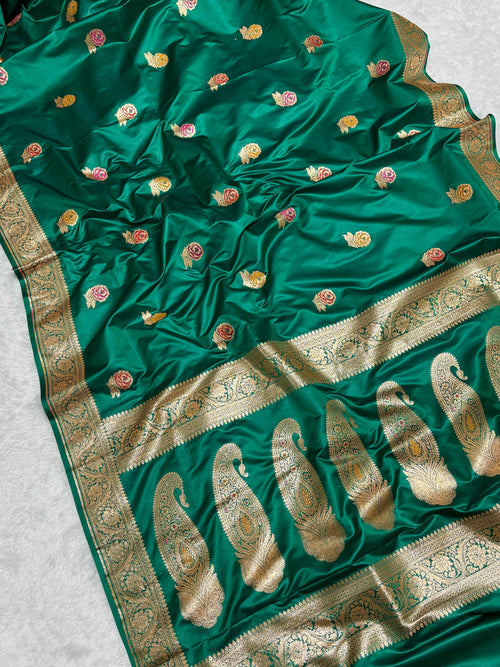 AARIN Baari - Aparajita Katan Silk Saree