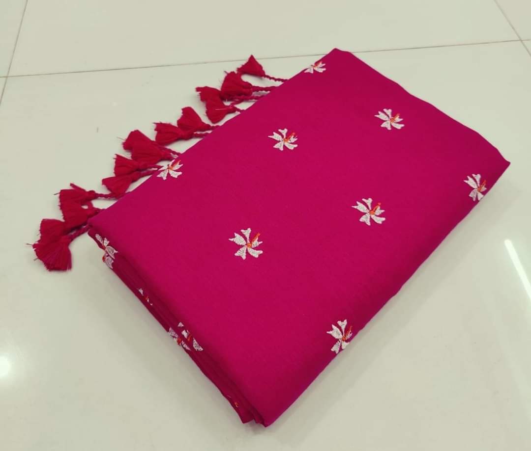 AARIN Baari - Shiuli Mul Cotton Saree