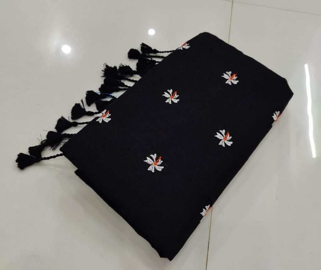 AARIN Baari - Shiuli Mul Cotton Saree