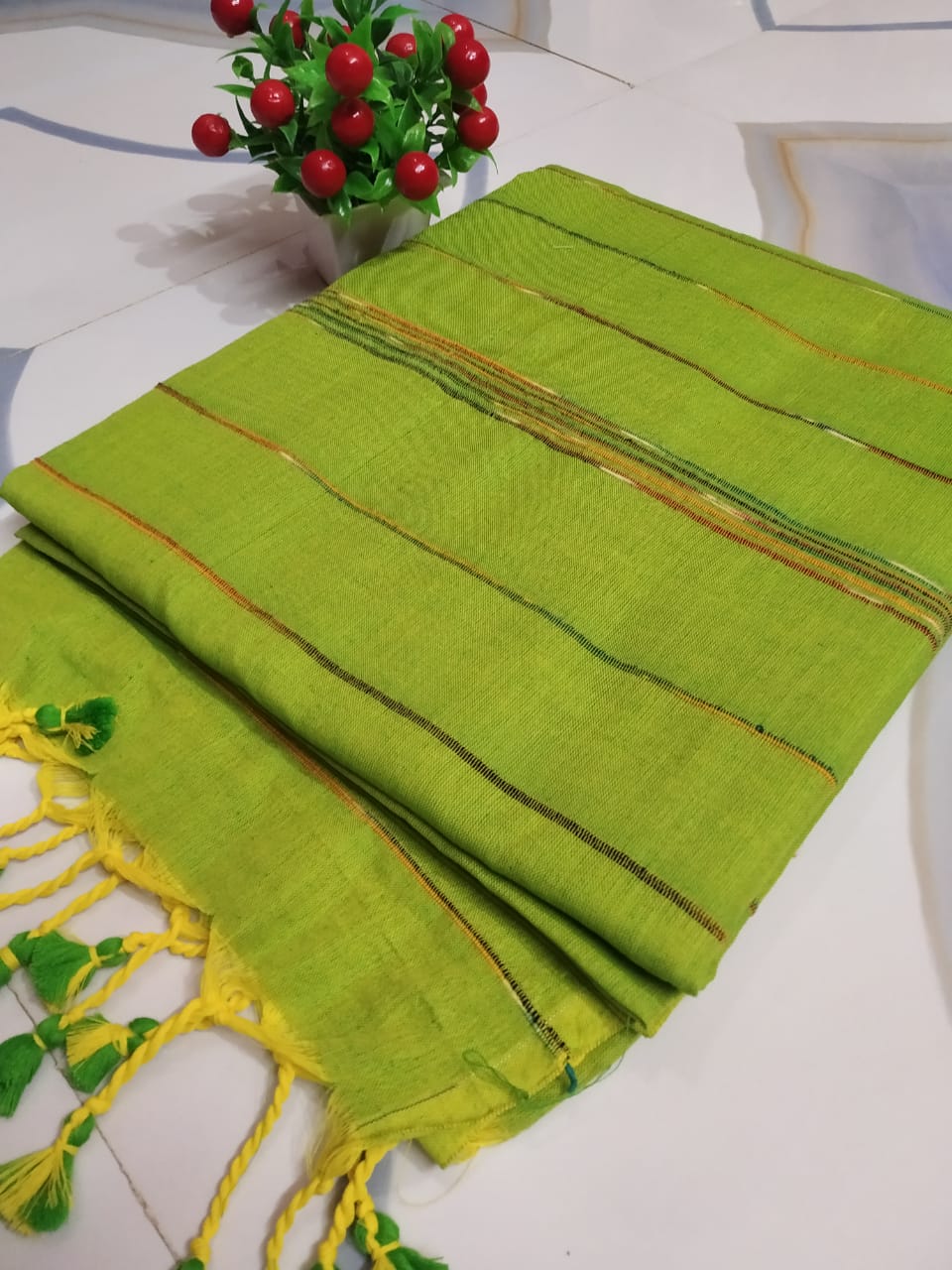 AARIN Baari - Madhabilata Cotton Handloom Saree