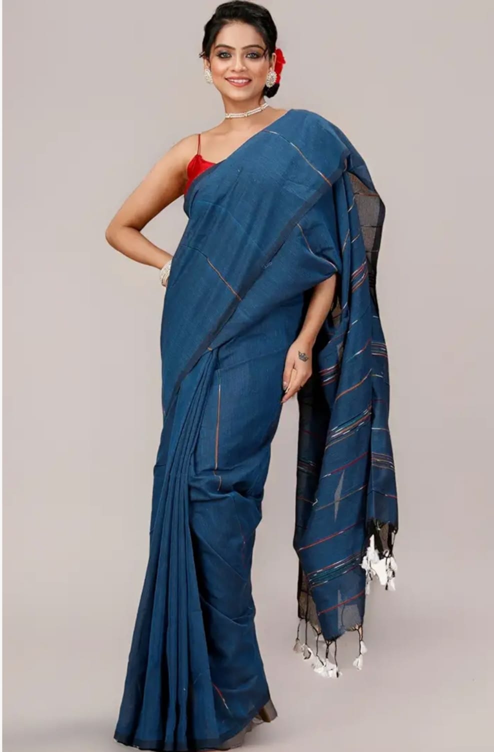 AARIN Baari - Madhabilata Cotton Handloom Saree