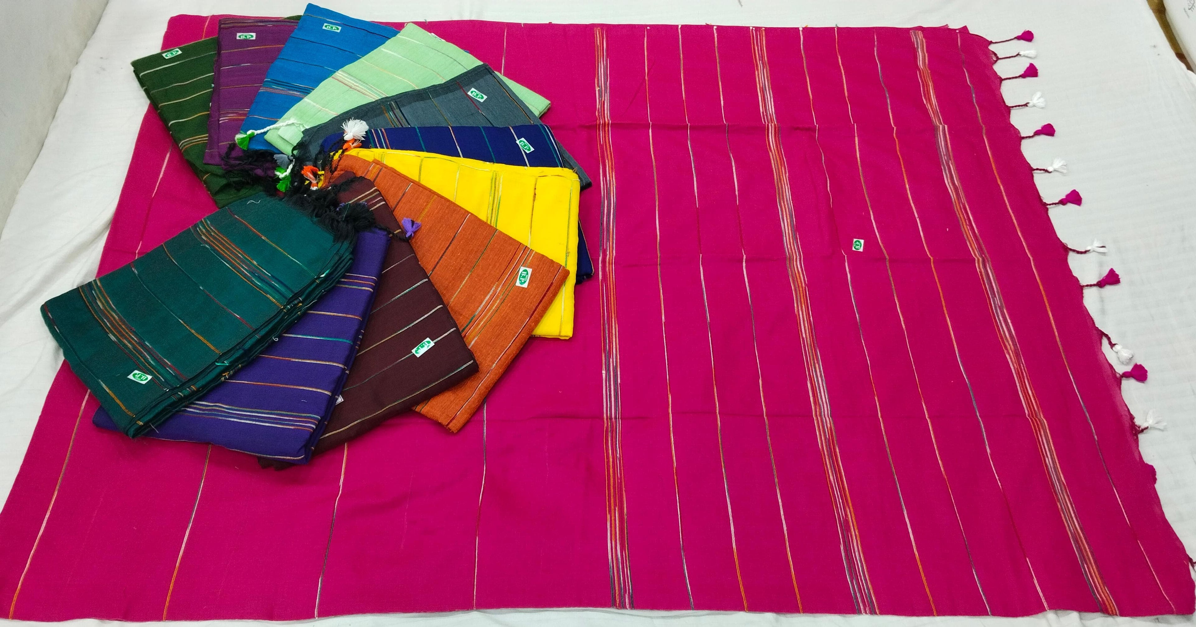AARIN Baari - Madhabilata Cotton Handloom Saree