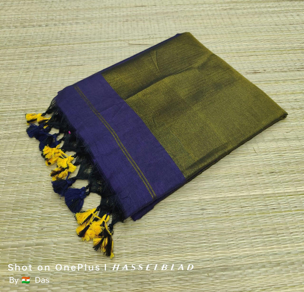 AARIN Baari - Dheu Pure Linen Saree
