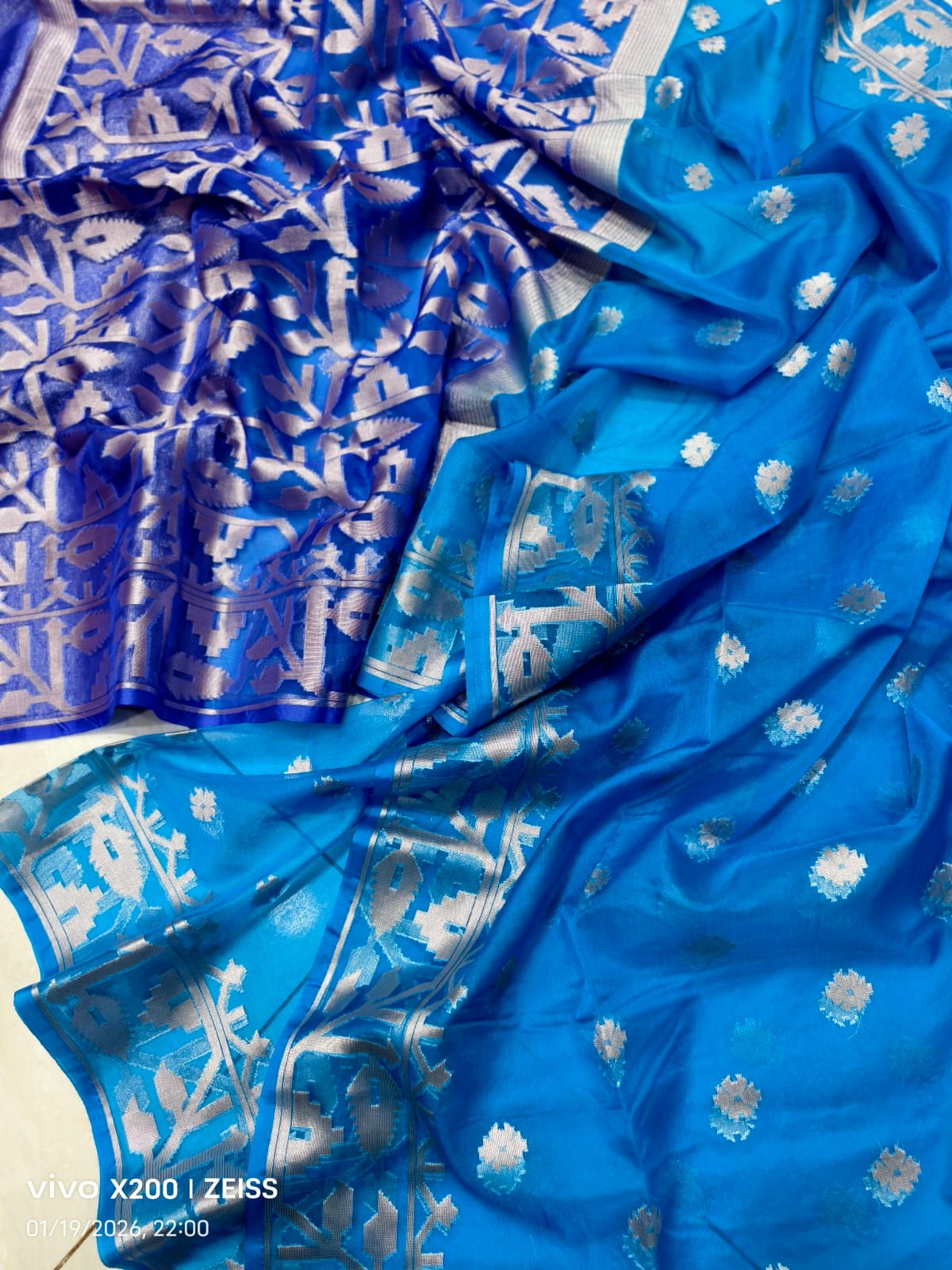 AARIN Baari - Bonolota Cotton Silk Saree